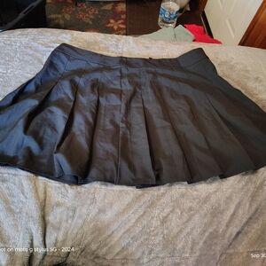 SHEIN Black Skater Skirt